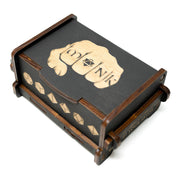 Dice Box - Black - Monk - 6x4x3