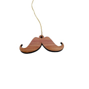 Mustache - Cedar Ornament
