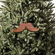 Mustache - Cedar Ornament