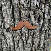 Mustache - Cedar Ornament