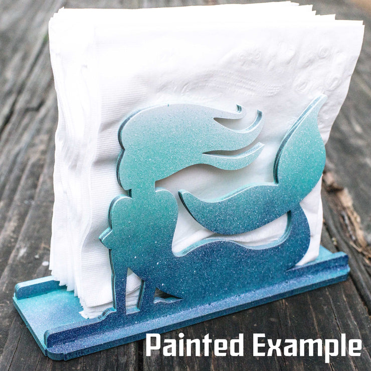 Mermaid shop napkin holder