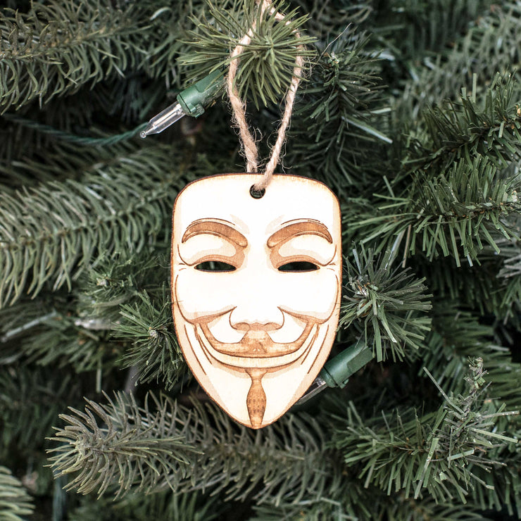 Ornament - Anonymous - Raw Wood 2x4in