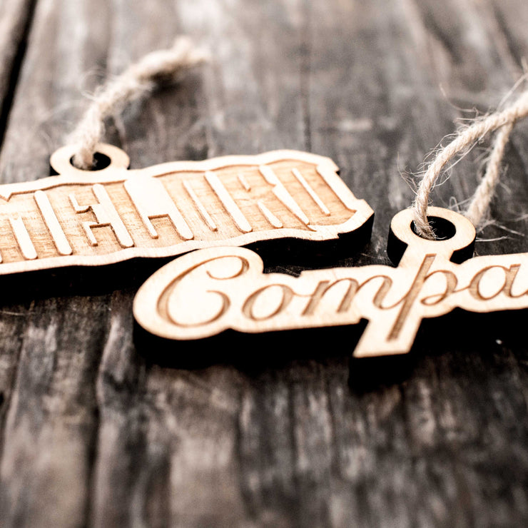 Ornament - Timelord - Companion - Set Raw Wood 1x4in