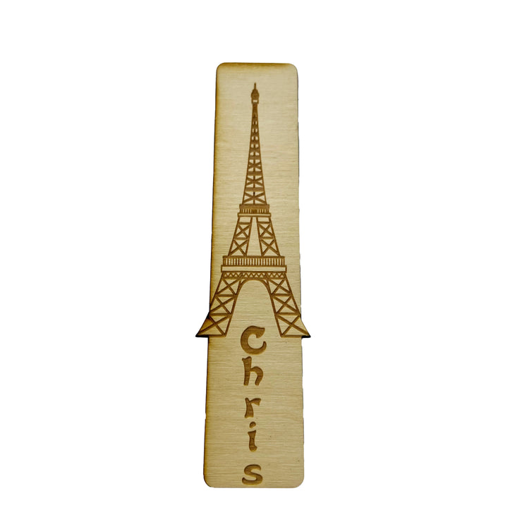 Bookmark - Personalized eiffel - Bookmark