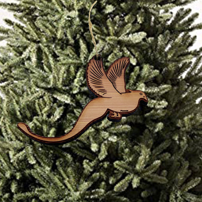 Pheasant - Cedar Ornament