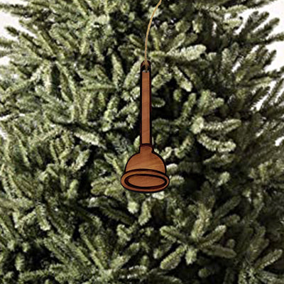 Plunger - Cedar Ornament
