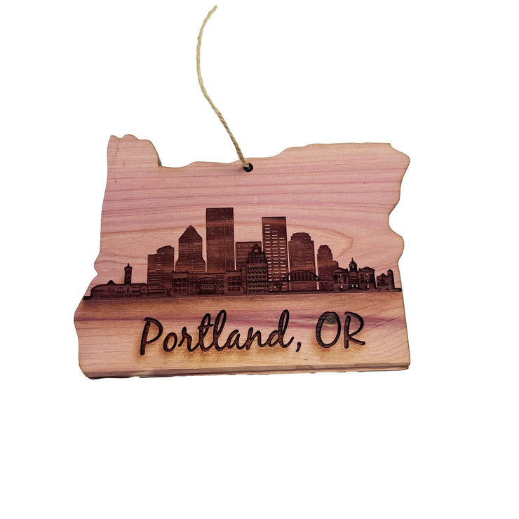 Portland OR - Cedar Ornament