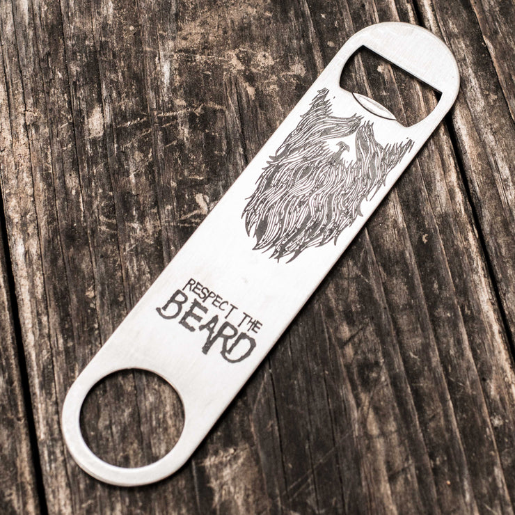 Respect the Beard - Bottle Opener