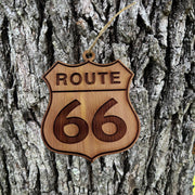 Route 66 - Cedar Ornament