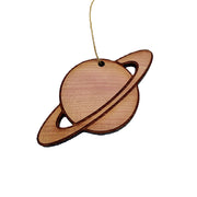 Saturn - Cedar Ornament