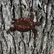 Sea Turtle - Cedar Ornament