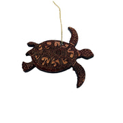 Sea Turtle - Cedar Ornament