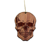 Skull - Cedar Ornament