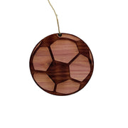 Soccer Ball - Cedar Ornament