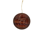 Spartan Warrior - Cedar Ornament