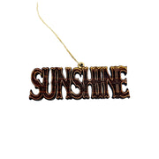 Sunshine - Cedar Ornament