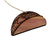 Taco - Cedar Ornament