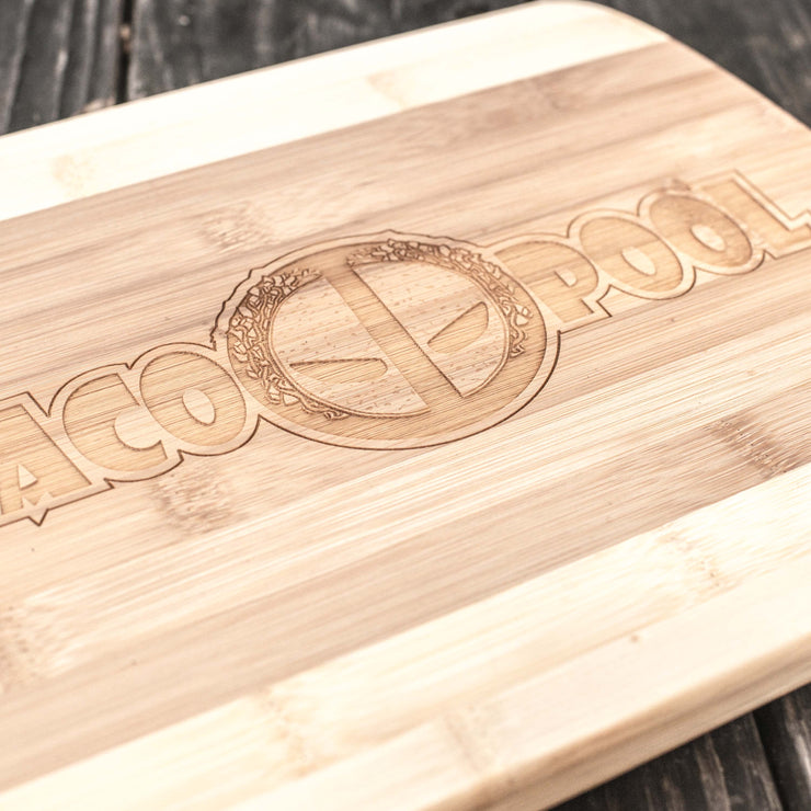 Tacopool - Cutting Board 14''x9.5''x.5'' Bamboo