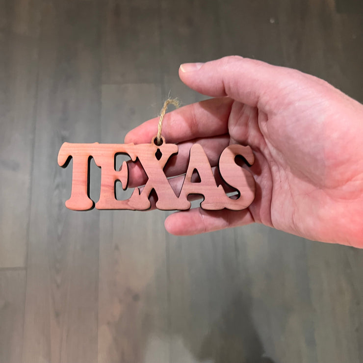 Texas - Cedar Ornament