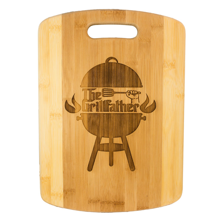 The Grillfather Cutting Board 14''x9.5''x.5'' Bamboo