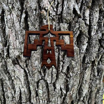 Thunderbird Native American - Cedar Ornament