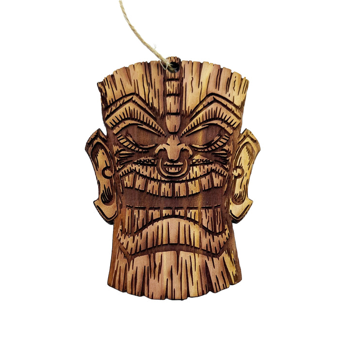 Tiki - Cedar Ornament