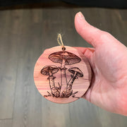 Toadstool - Cedar Ornament