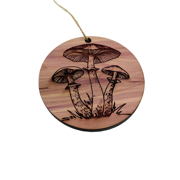 Toadstool - Cedar Ornament