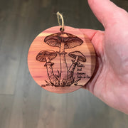 Toadstool Worlds Most Awesome Sister-in-Law - Cedar Ornament