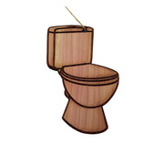 Toilet - Cedar Ornament