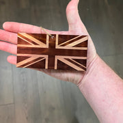 UK Flag - Cedar Ornament