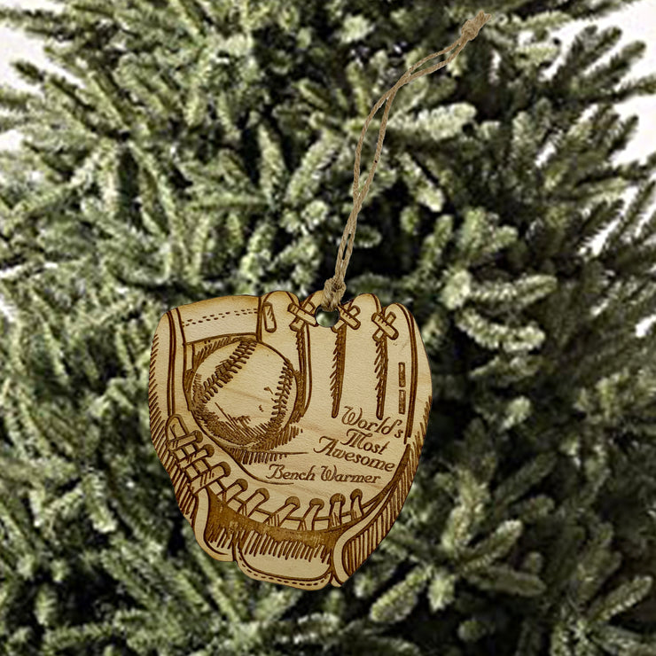Worlds most Awesome Bench Warmer - Ornament
