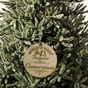 Worlds most Awesome Cameraman - Ornament