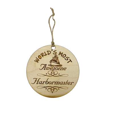 Worlds most Awesome Harbormaster - Ornament