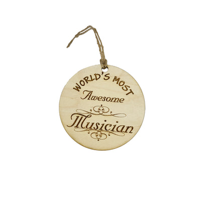 Worlds most Awesome Musician - Ornament