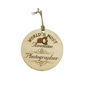 Worlds most Awesome Photographer - Ornament