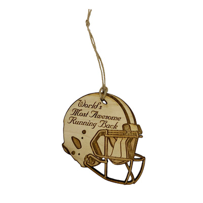 Worlds most Awesome Running Back - Ornament