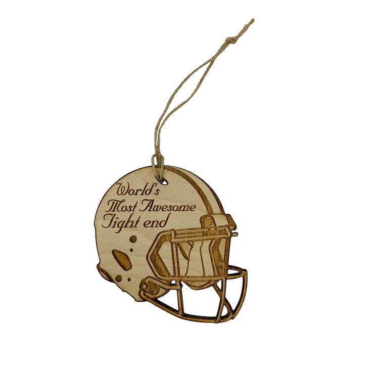 Worlds most Awesome Tight End - Ornament