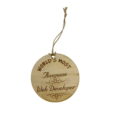 Worlds most Awesome Web Developer - Ornament
