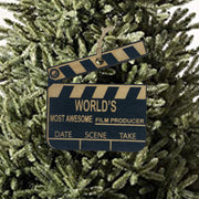 Ornament - Black - Worlds most awesome Film Producer