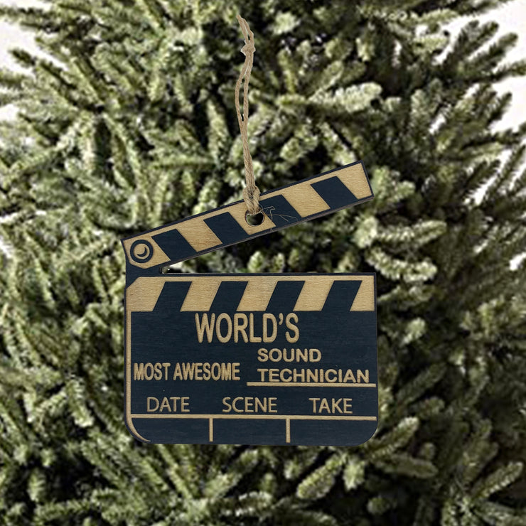 Worlds most awesome Sound Technician - Ornament Black