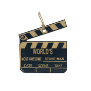 Worlds most awesome Stunt Man - Ornament Black