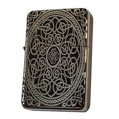 Lighter - Celtic Design High Polish Chrome