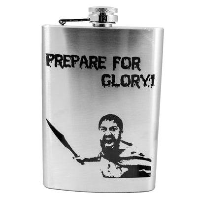 8oz Prepare for Glory! - Stainless Steel Flask